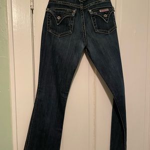 Hudson jeans size 27, flare, cut hem